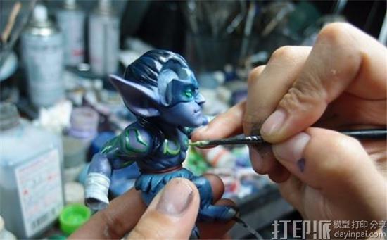 3D打印模型后期纯手工上色应该怎么弄？.jpg