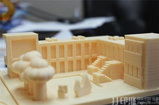 美国五年级小学生用整个暑假设计并3d打印出学校模型