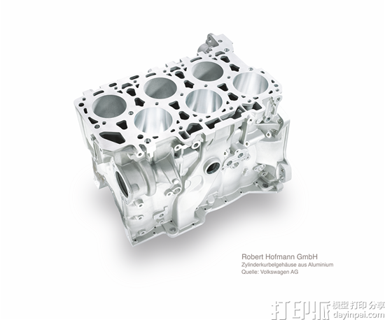 Robert Hofmann公司为大众汽车3D打印全功能气缸柱.png