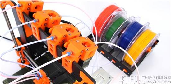Prusa i3 MK2 3D打印机发布多材料升级部件.jpg Prusa i3 MK2 3D打印机发布多材料升级部件.jpg