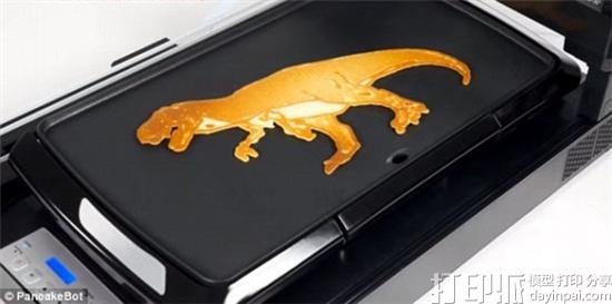 煎饼3D打印机器人PancakeBot出售 材料使用面糊.jpg 煎饼3D打印机器人PancakeBot出售 材料使用面糊.jpg