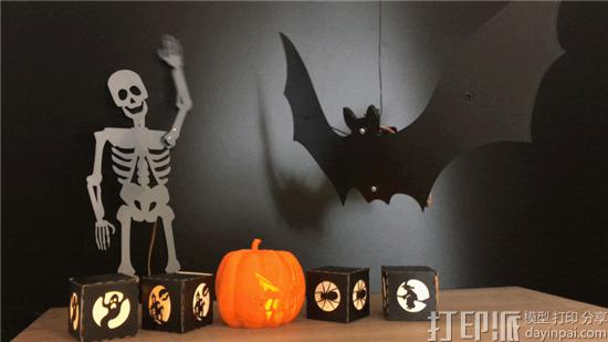 Kitronik发布3D打印万圣节系列电子道具 让节日更多精彩.jpg