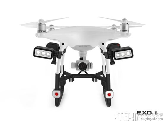 创客团队为大疆无人机3D打印外骨骼附件 可增强其搜救功能.jpg 创客团队为大疆无人机3D打印外骨骼附件 可增强其搜救功能.jpg