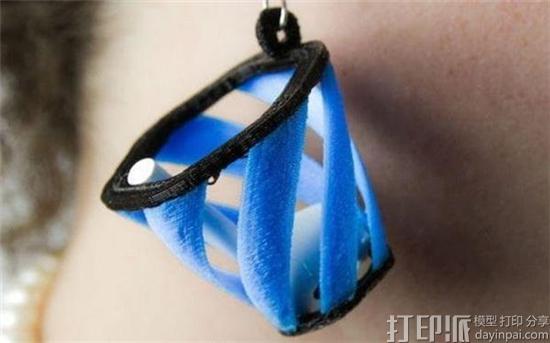 不用怕AirPods耳机掉落！ M3D推出3D打印篮筐耳环.jpg