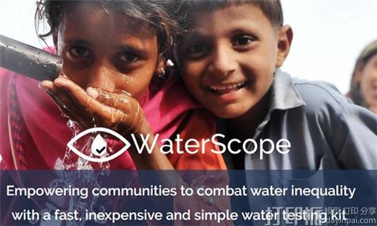 WaterScope使用3D打印显微镜为发展中国家进行水测试.jpg