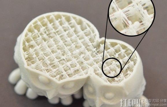 3D打印件内部的填充很细看起来不坚固怎么挽救?.jpg 3D打印件内部的填充很细看起来不坚固怎么挽救?.jpg