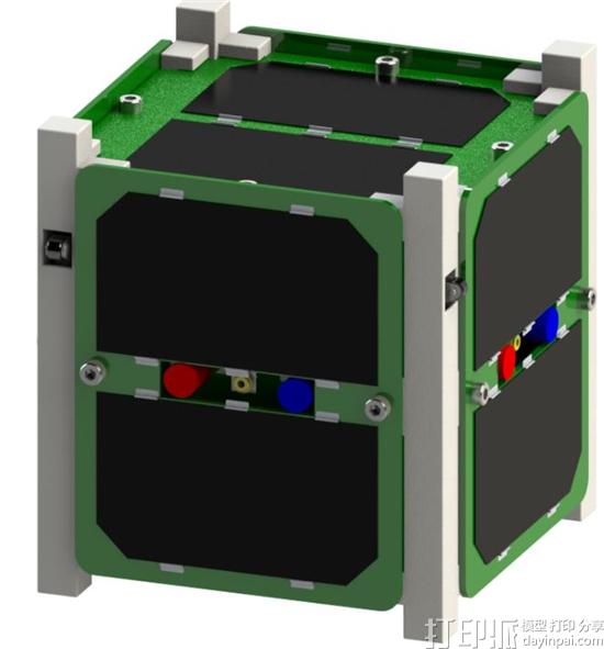 美国爱达荷州即将发射第一颗3D打印立方体卫星卫星MakerSat.jpg