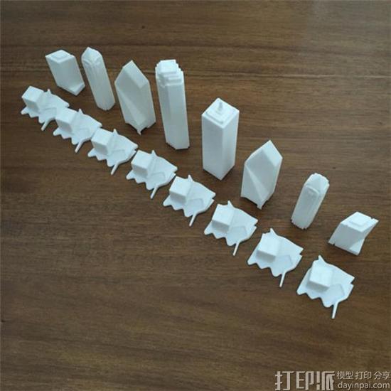 国设计师投标出美国工程单位建筑模型的3D打v工程城市可以创造地标参加吗图片
