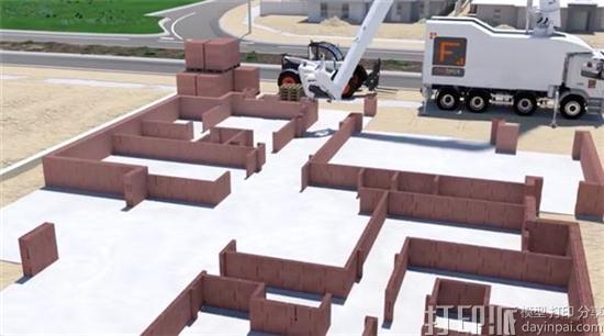 砌砖3D打印机器人Hadrian X获得政府批准 工作量是人类的两倍.jpg 砌砖3D打印机器人Hadrian X获得政府批准 工作量是人类的两倍.jpg