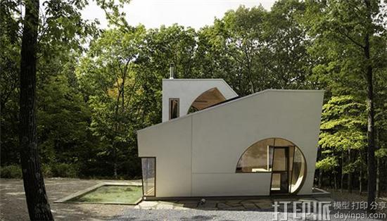 纽约建筑设计师修建美丽小屋 里面各种3D打印灯具.jpg