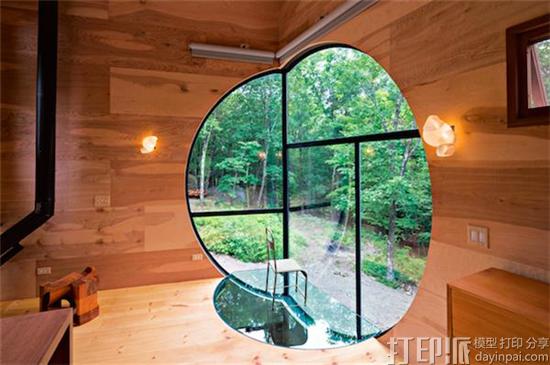 纽约建筑设计师修建美丽小屋 里面各种3D打印灯具.jpg