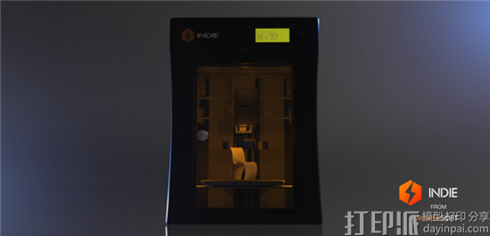 MaherSoft将于下月推出Indie Desktop 3D打印机 众筹早鸟价549美金.png