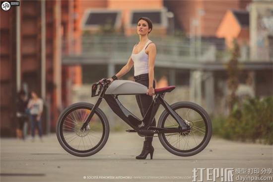 Materialise与Nuova SPA合作开发出3D打印Bicicletto电动自行车.jpg