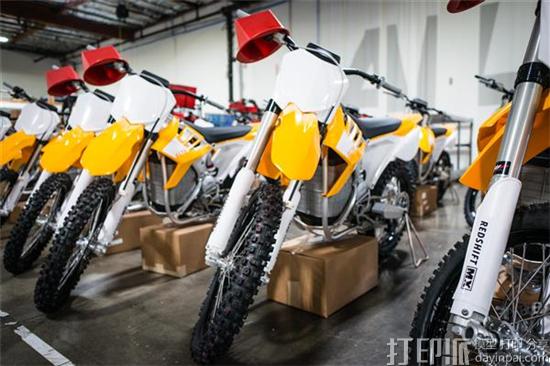 电动摩托车品牌Alta Motors采用新型3D打印技术制作摩托车零件