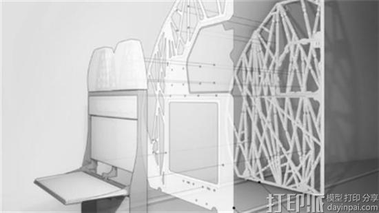 航空工业巨头空客公司的3D打印仿生分区设计获得德国联邦生态设计奖