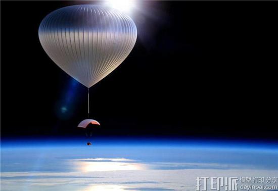 World View将于2018年推出可完成太空旅行的3D打印气球