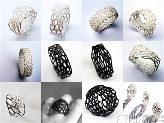 Materialise公司的Luxura服务让3D打印饰品更具时髦质感