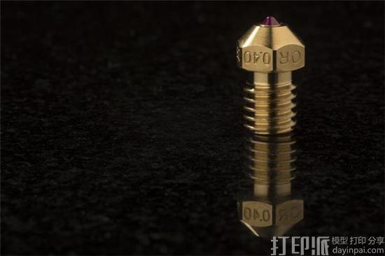 3DVerkstan推出可打印硬性研磨材料的Olsson Ruby 3D打印喷嘴