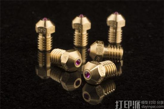 3DVerkstan推出可打印硬性研磨材料的Olsson Ruby 3D打印喷嘴