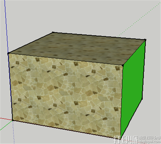 怎样在SketchUp里为3D模型添加材质查看效果？