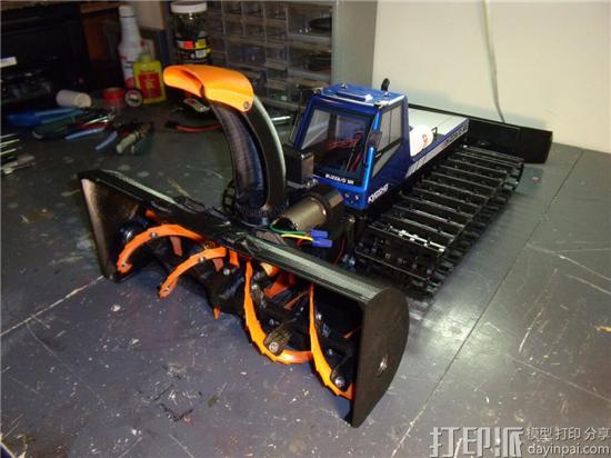 Spyker Workshop推出3D打印除雪机 对抗极端天气