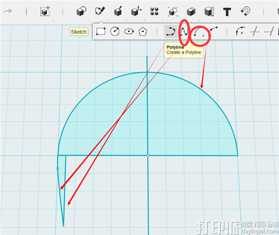 使用123D Design制作出一把梳子3D模型教程