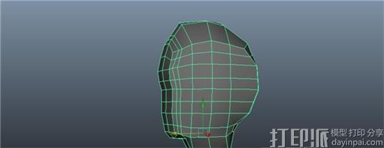 使用Maya设计出对称结构的人像3D模型教程
