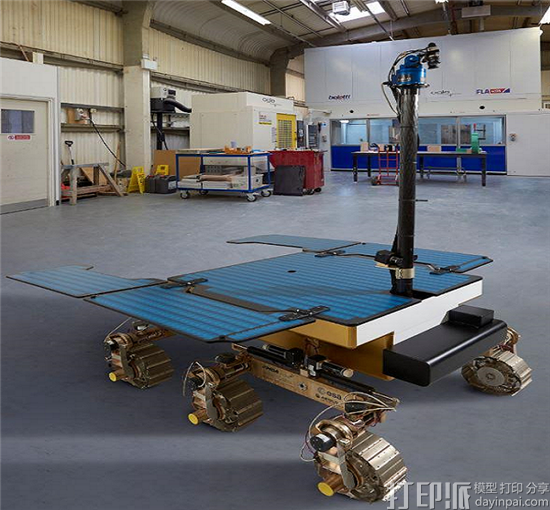 Ogle生产出用于火星探测器上的3D打印零部件