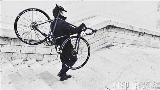 美国设计师在3D打印技术的帮助下制作出功能性公路自行车