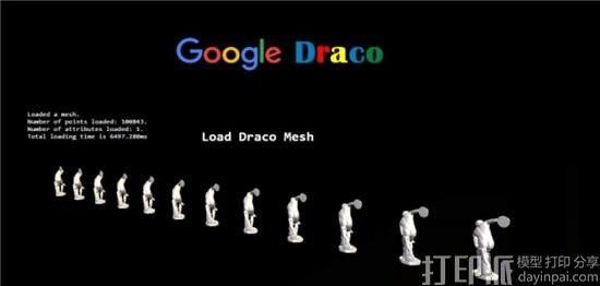 谷歌发布改善3D图形存储和传输的开源压缩库Draco