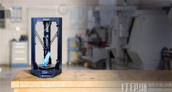 PrintSpace 3D推出封闭式delta 3D打印机Altair 3 Pro