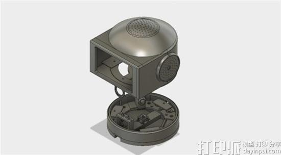 可爱的3D打印机器人Peeqo可以通过GIF与用户完成互动