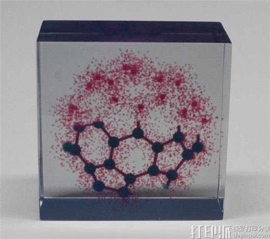 东京大学开发出3D打印可视化电子云的新软件