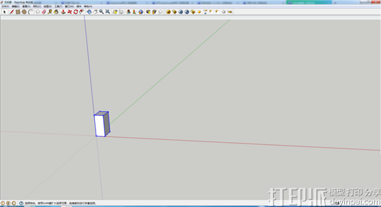 SketchUp软件怎么对设计的3D模型进行等分？