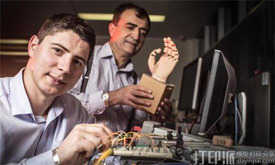 澳大利亚科学家开发出能用大脑信号控制的3D打印机器人手