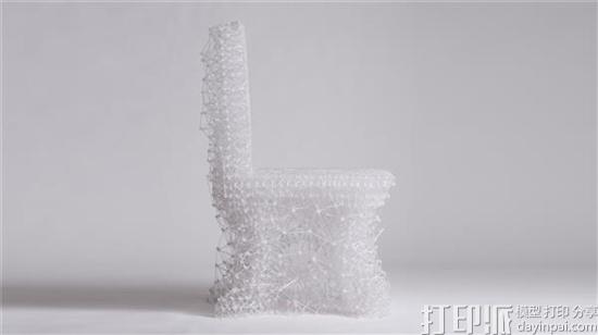 设计师用3Doodler 3D打印笔创建能“坐”的椅子