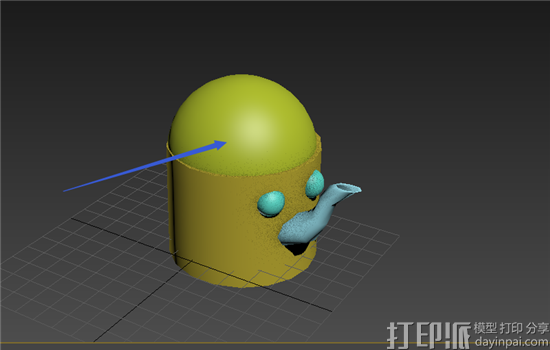 3ds MAX建模教程：设计一个超可爱的油壶3D模型