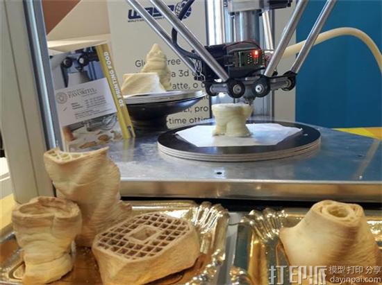 WASP公司用食品3D打印机为乳糜泻患者制作无麸质食品