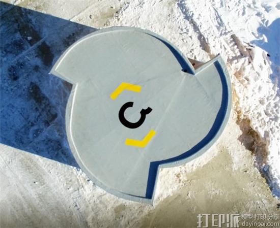 俄罗斯新建形似飓风符号的38平米3D打印房子 仅花费24小时