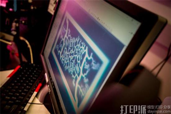 科学家用自制的超快UV生物打印机制造出功能性3D打印血管网络
