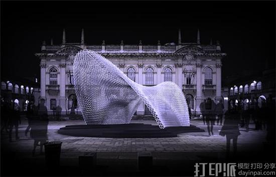 米兰理工大学打造出骨骼结构的全尺寸3D打印拱门 探索仿生建筑