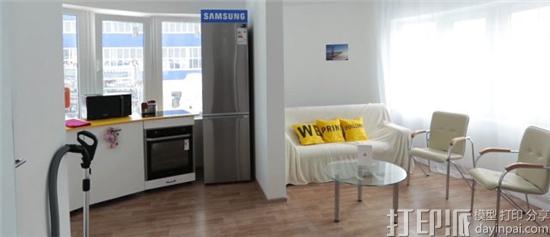 别致而且便宜！ 3D打印的38平方米房子只需1万美金