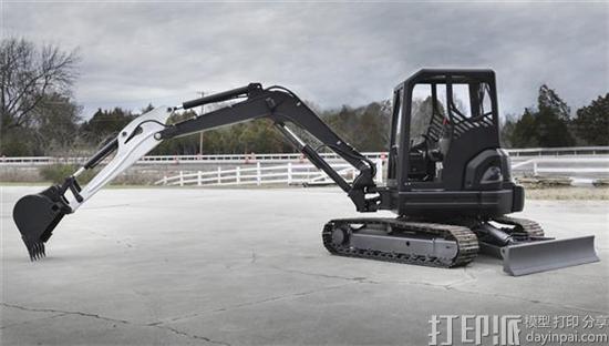 ORNL开发的世界首台3D打印挖掘机将在2017国际工程机械展上亮相