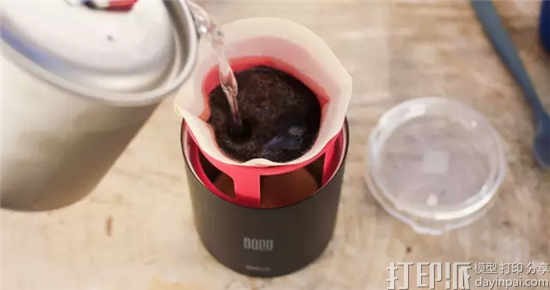 著名咖啡机生产厂家Boco制造出3D打印便携咖啡机