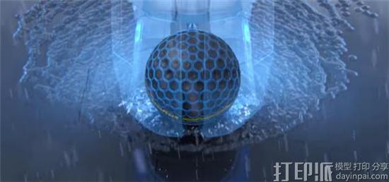 固特异公司展示酷炫的3D打印概念轮胎Eagle 360 Urban 由人工智能驱动