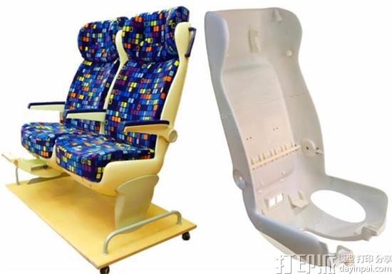 POLGAR KFT用3D打印为新的火车座椅设计原型 成本大降270万！