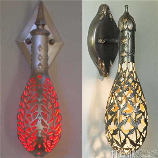 受《冰与火之歌》启发 美国艺术家制作3D打印“龙蛋”壁灯