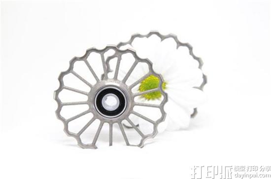丹麦自行车公司CeramicSpeed推出特大号3D打印钛金属中空导轮 售1700美元 丹麦自行车公司CeramicSpeed推出特大号3D打印钛金属中空导轮 售1700美元