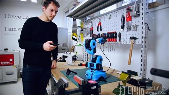 开源6轴3D打印机器人手臂Niryo One众筹大获成功