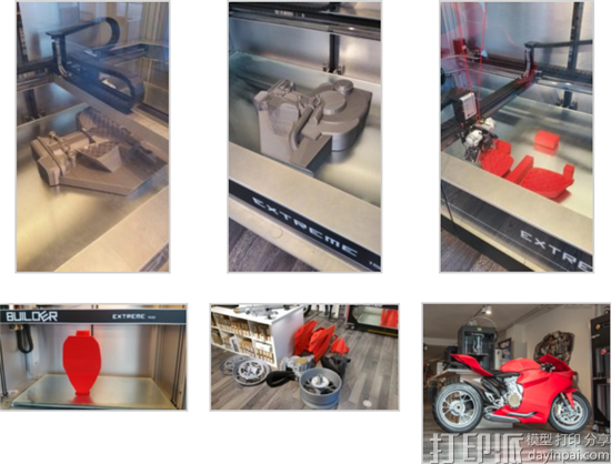 摩托车爱好者用3D打印机制造出全尺寸的杜卡迪摩托车3D模型 重达38.9公斤